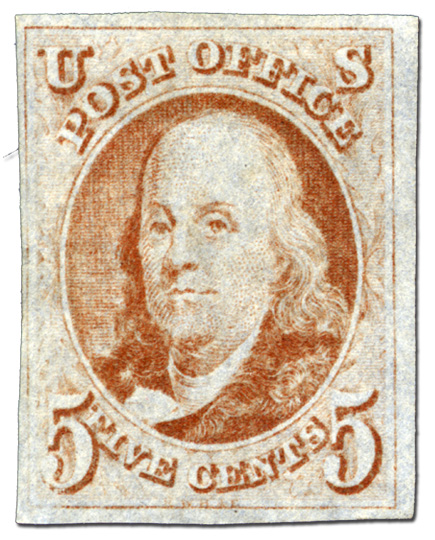FIRST STAMPS OF THE WORLD – USA