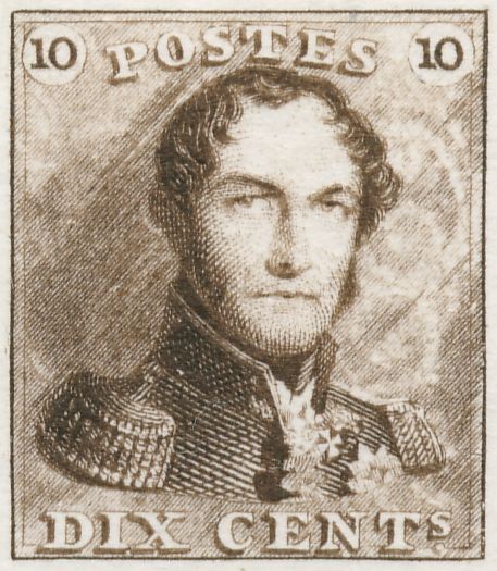 FIRST STAMPS OF THE WORLD – Belgium