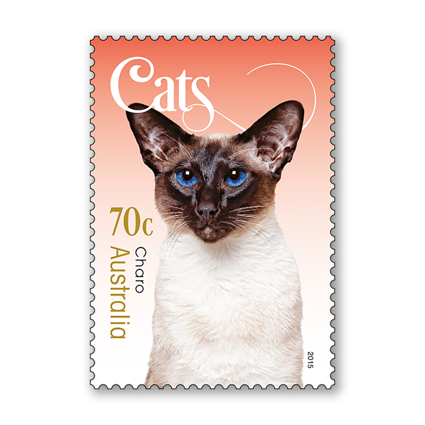 CATS ON STAMPS: Charo
