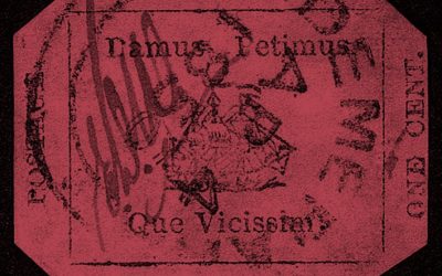 The “One cent magenta” from British Guiana 1856