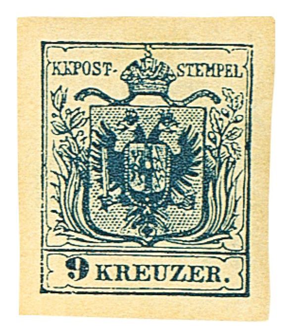 FIRST STAMPS OF THE WORLD – Austria