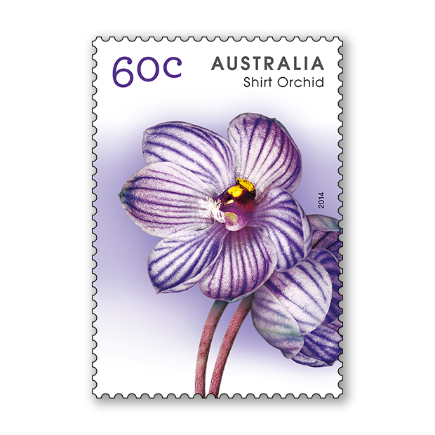 ORCHIDS ON STAMPS