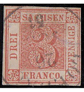 FIRST STAMPS OF THE WORLD – Saxony