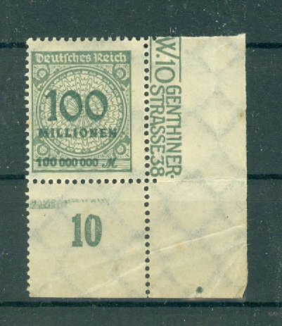 INFLATION ON STAMPS