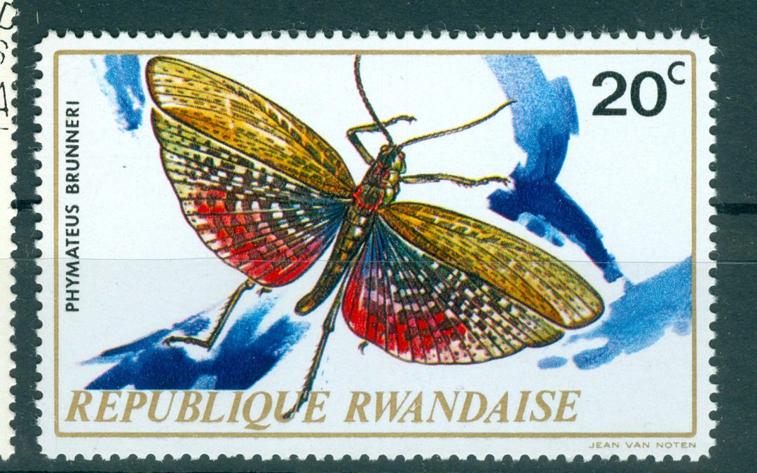 “BUTTERFLIES” ON STAMPS