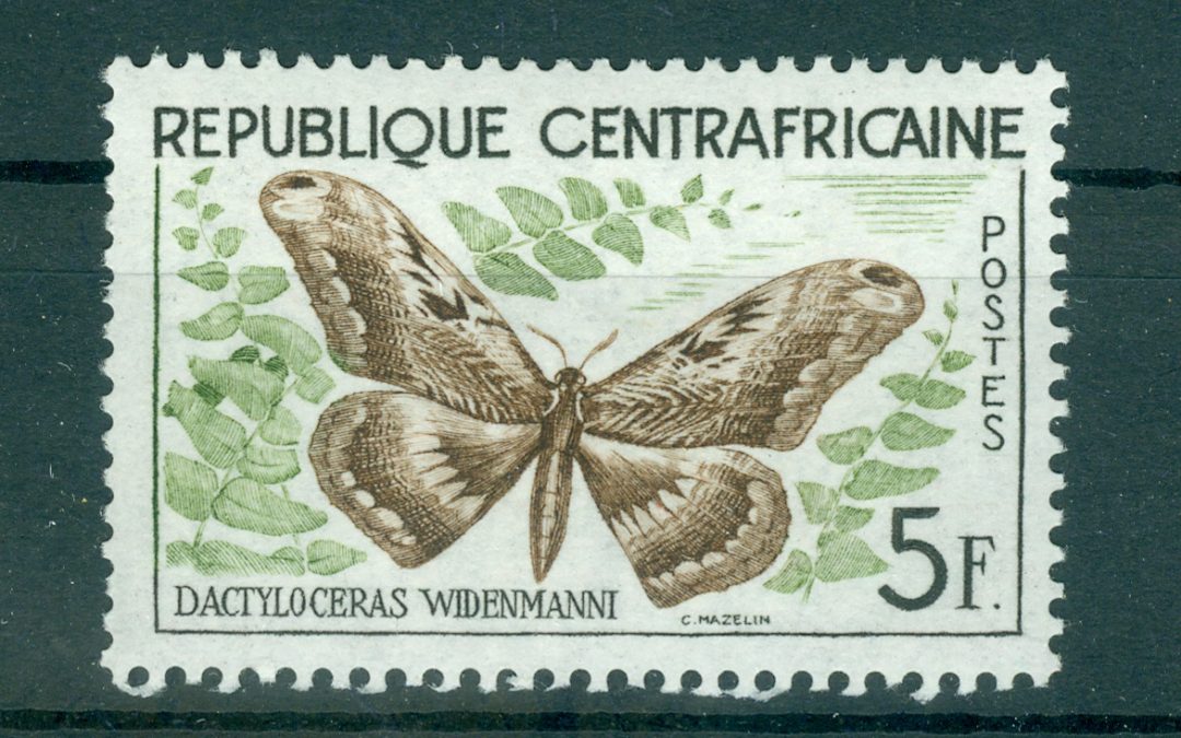 BUTTERFLIES ON STAMPS